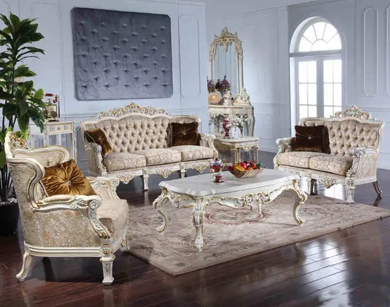 2015 European Classical Palace Set Of Living Room Sofa Chair Classic