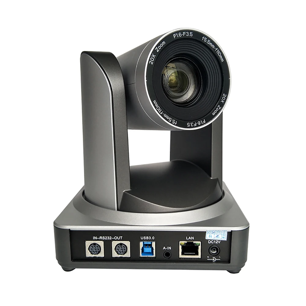 USB3.0 IP Конференц-Камера PTZ Onvif 20X автоматического зума видеонаблюдения высокой четкости 2MP 1920x1080 P 60Fps безопасности в режиме реального времени