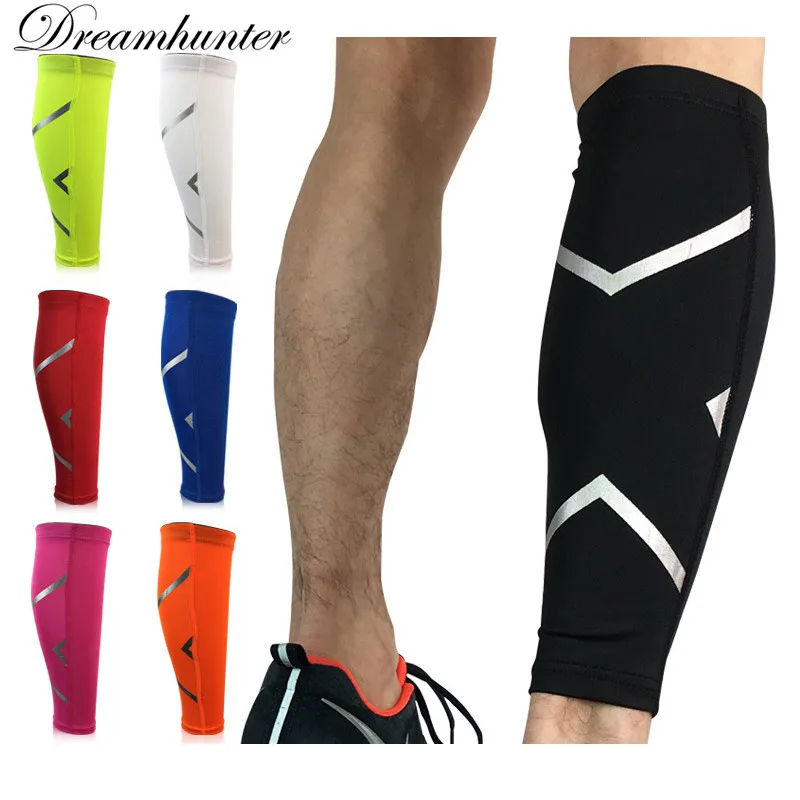 

Basketball Football Compression Leg Sleeve Calf Support High Elastic Running Legs Warmers Shin Guard Cycling Leg Warmers