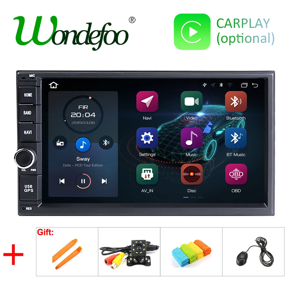 

Android 9.0 IPS screen 4G 64G 8 CORE DSP car GPS 2 DIN universal RADIO for NISSAN radio stereo navigation receiver no DVD PLAYER