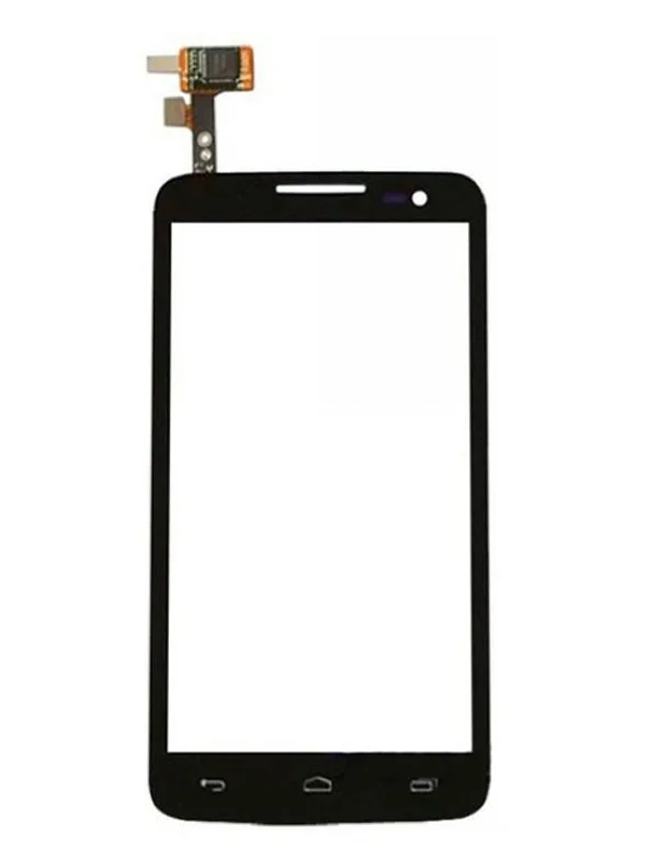 Для Alcatel One Touch X Pop OT5030 OT5035 5035D 5035E 5035Y сенсорный экран дигитайзер черный цвет с лентой