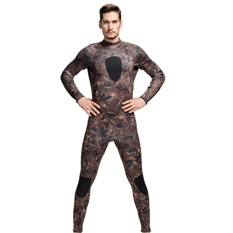 

Sbart 3MM Neoprene Male Diving Suits Winter Long Sleeved One-piece Thickened Warm Surfing Jellyfish Suits