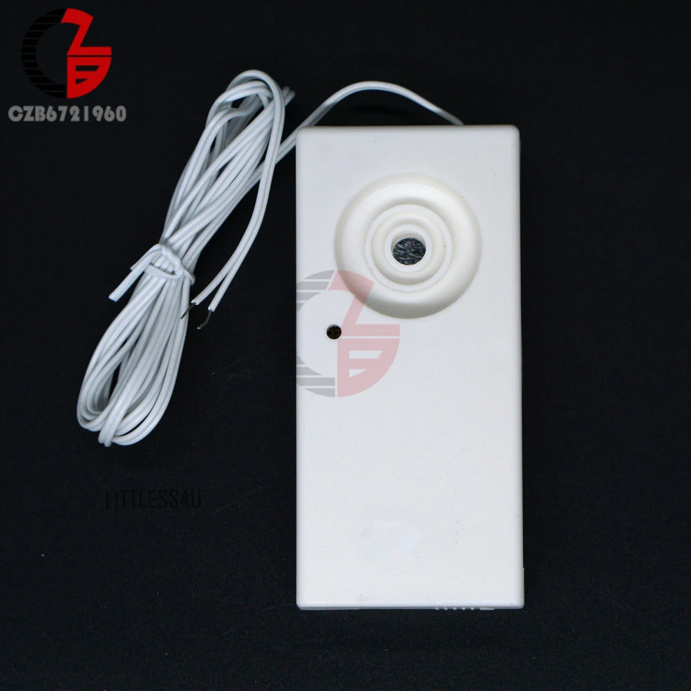 

Water Leak Alarm Flood Level Overflow Detector Monitor Sensor Alert Water Leakage Alarm for Home Security Aquarium Bathroom