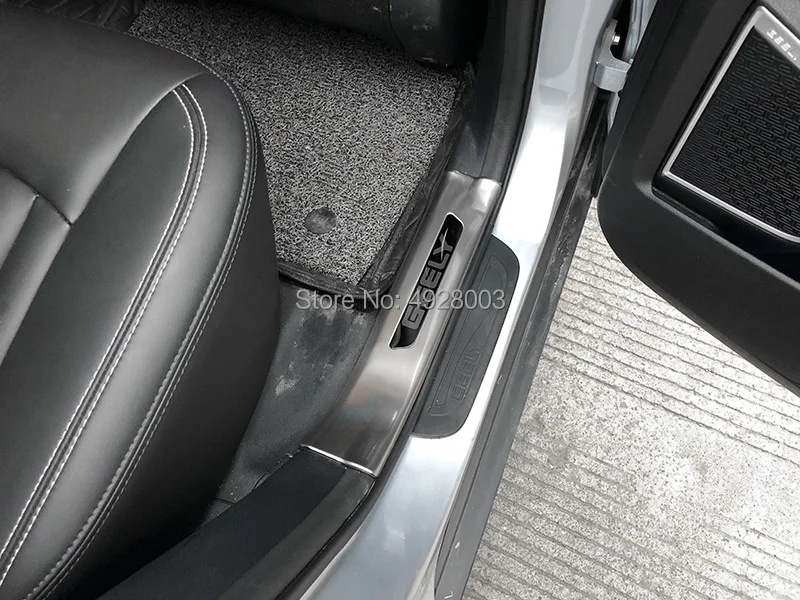 Защитные пороговые полосы для порога интерьера автомобиля Geely Atlas Boyue Emgrand NL 3 Proton