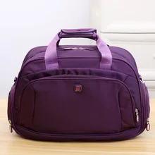 Для мужчин/Для женщин Дорожные сумки модные Повседневное нейлон Водонепроницаемый большой Ёмкость Чемодан спортивная сумка дорожная сумка