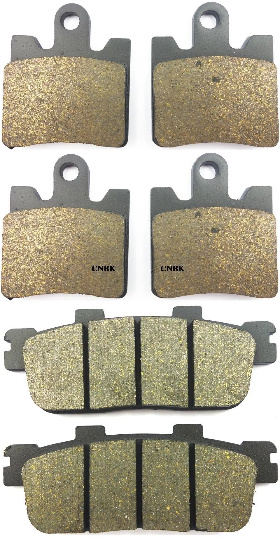 

F+R Disc Brake Pads Set fit SYM 250 GTS Joymax GTS250 2007 Front Rear
