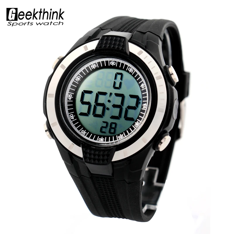 2016 New Wireless Heart Rate Monitor watch Fitness men Sport Watches Chest Strap Outdoor Cycling Climbing