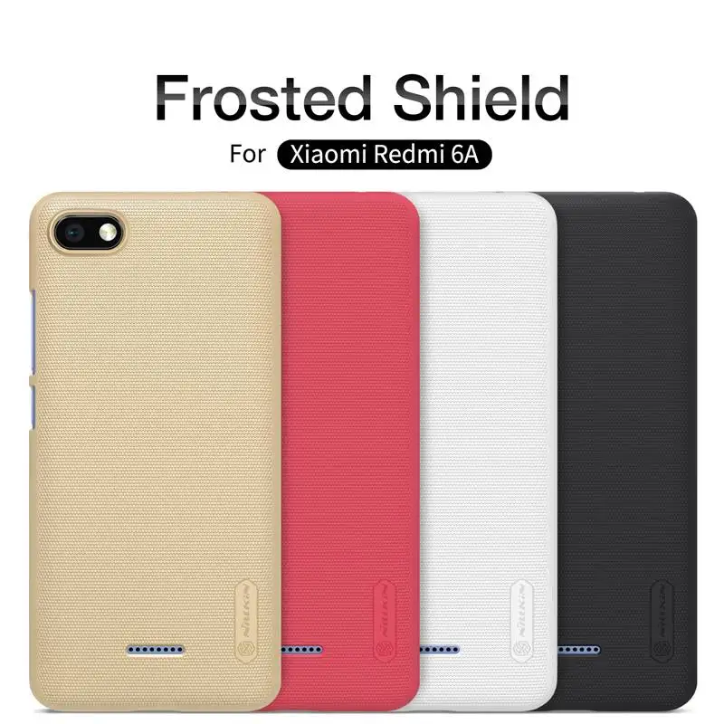 

Xiaomi redmi 6A case hard cover 5.45" Nillkin frosted case for xiaomi redmi 6a coque funda capa on phone bags cases