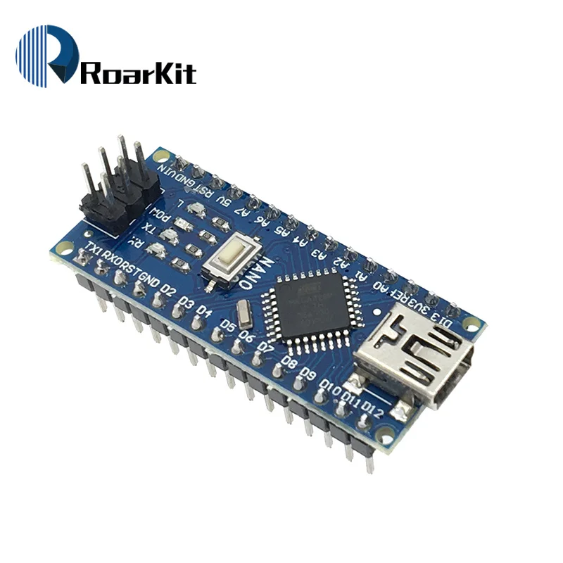 Мини USB Type C с Загрузчиком Nano 3 0 контроллер совместим Arduino CH340 5V 16Mhz V3.0 Atmega328 UNO IO