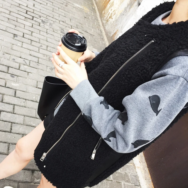TWOTWINSTYLE, осенняя Элегантная куртка для женщин, воротник с лацканами, без рукавов, большой размер, длинное пальто, женская модная одежда, новинка