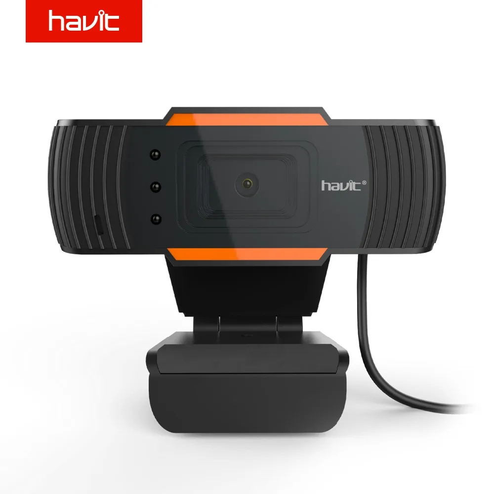 HAVIT High Quality HD USB cams Black PC  Cam Camera for Computer