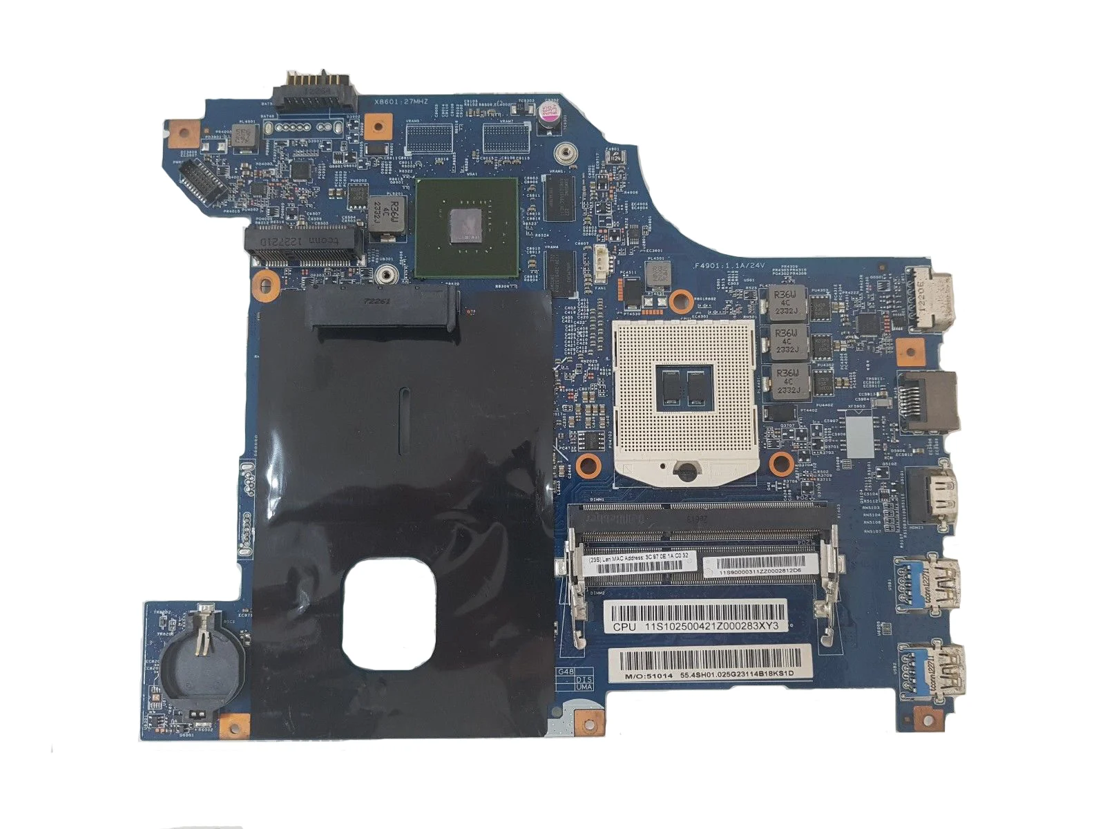 

Laptop Motherboard for Lenovo G580 LG4858 MB 11252-1 48.4SG01.011 N13M-GE-B-A2 GPU DDR3 100% tested Fully