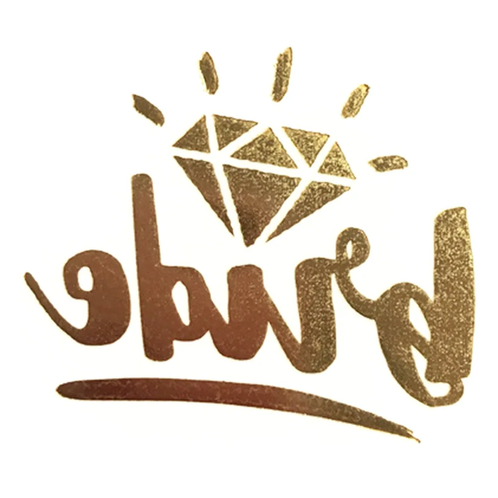 اللون عشوائي فلاش العروس القبيلة المؤقتة الوشم ملصق البكالوريوس حزب الزفاف حزب الجسم الفن وشم لامع الشارات