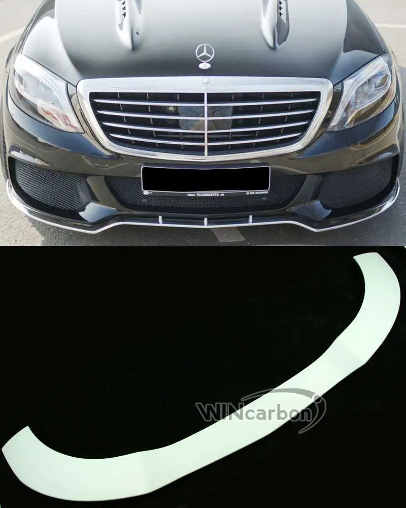 

B Style Front lip Spoiler For BENZ S Class Sedan W222 AMG Sport Model 2014UP