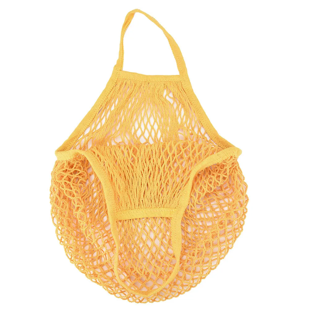 New Mesh Net Turtle Bag String Shopping Bag Reusable Fruit Storage Handbag Totes Women Shopping Mesh Bag Shopper Bag