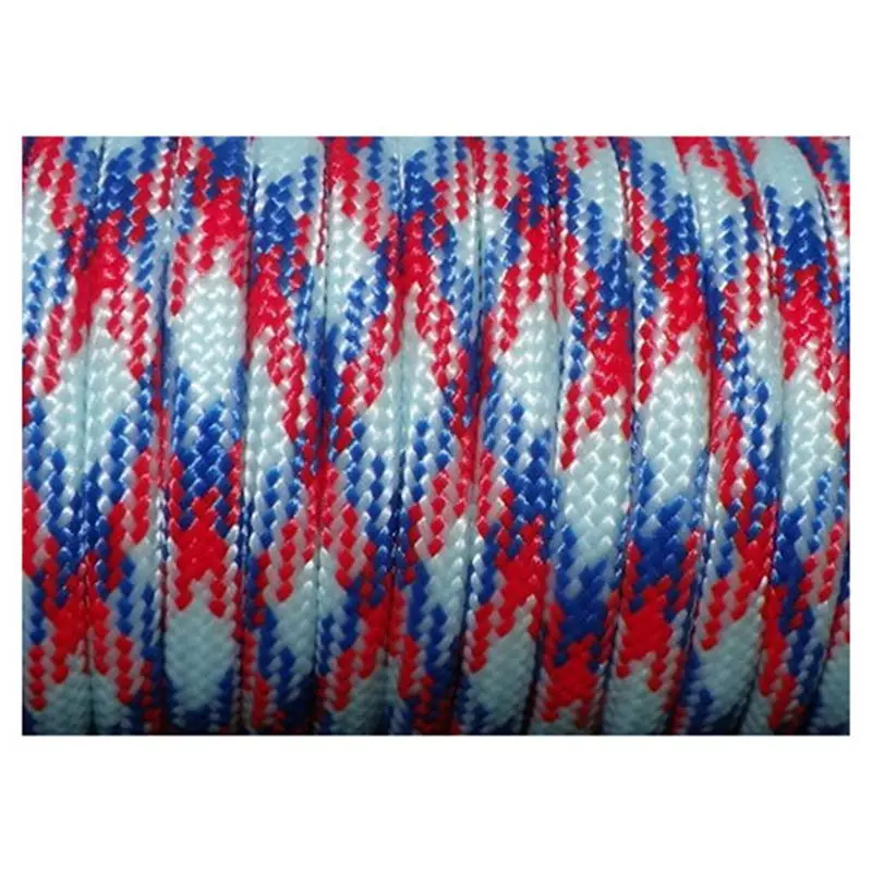 550 Paracord 7 الداخلية السواحل مل المواصفات النوع الثالث Bushcraft بقاء الحبل حبل ، 100 قدم مشرق الوردي (#53)