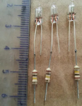 

100PCS new 5*10MM Neon indicator with 100K resistance