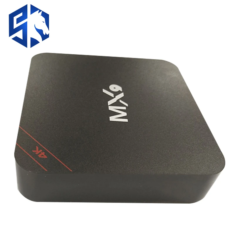Beste Nieuwe Duidelijkheid MX9 TV Box RK3229 Android 6.0 set Top Box Quad core 2.4 ghz HDMI 1.4 WiFi 1 gb 8 gb Set Tv Box Smart Media Player