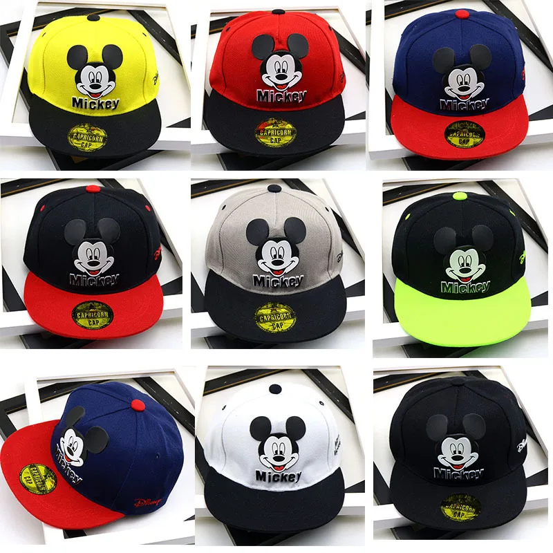 

Kids Boy Girl Anime Cartoon Pokemon Superman Mouse Mickey Baseball Caps Spring and Summer Snapback Gorras Para Hombre Hat Trump