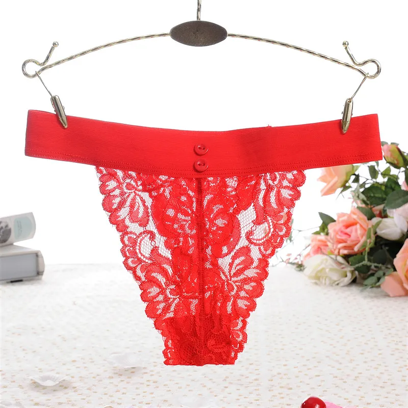 Transparent Underwear Women Plus Size Sexy Lingerie Thongs and G String Lace Panties T-back Seamless String G-string Underpants (7)