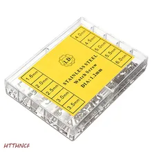 HTTHNCF 500 шт очки из нержавеющей стали ремонт часов небольшой микро ассортимент винтов инструмент