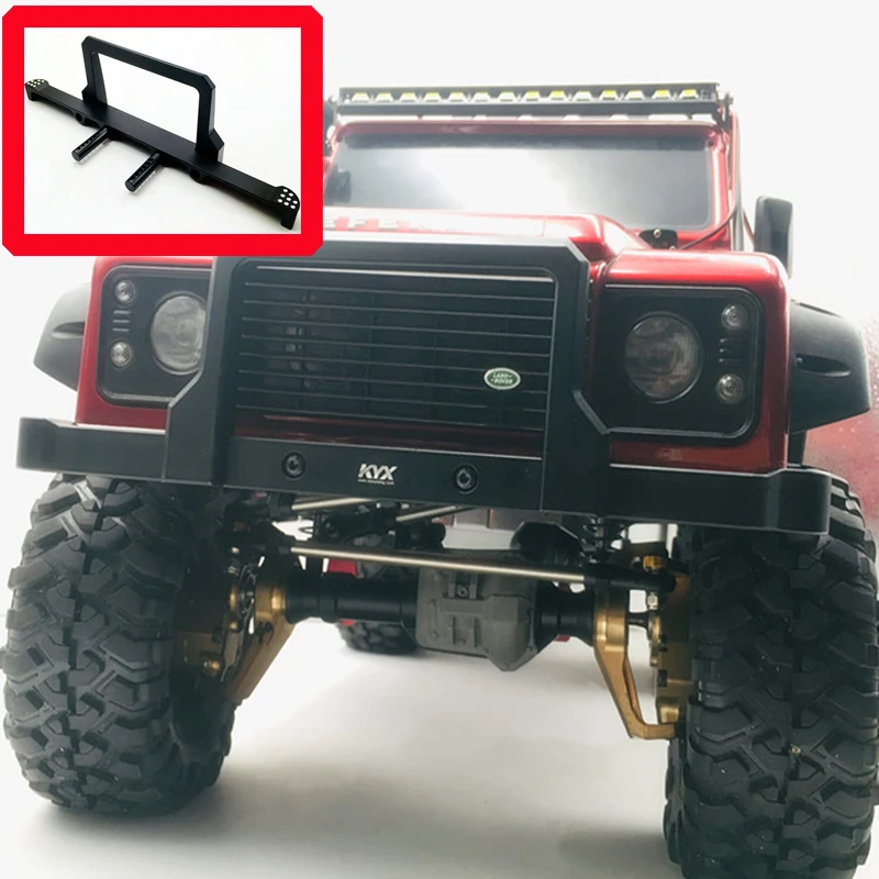 

1pcs Traxxas TRX-4 90046 RC Model Crawler Cars Accessory Front Bumper Aluminum Front Anti-collision Bar Metal Protective Bracket