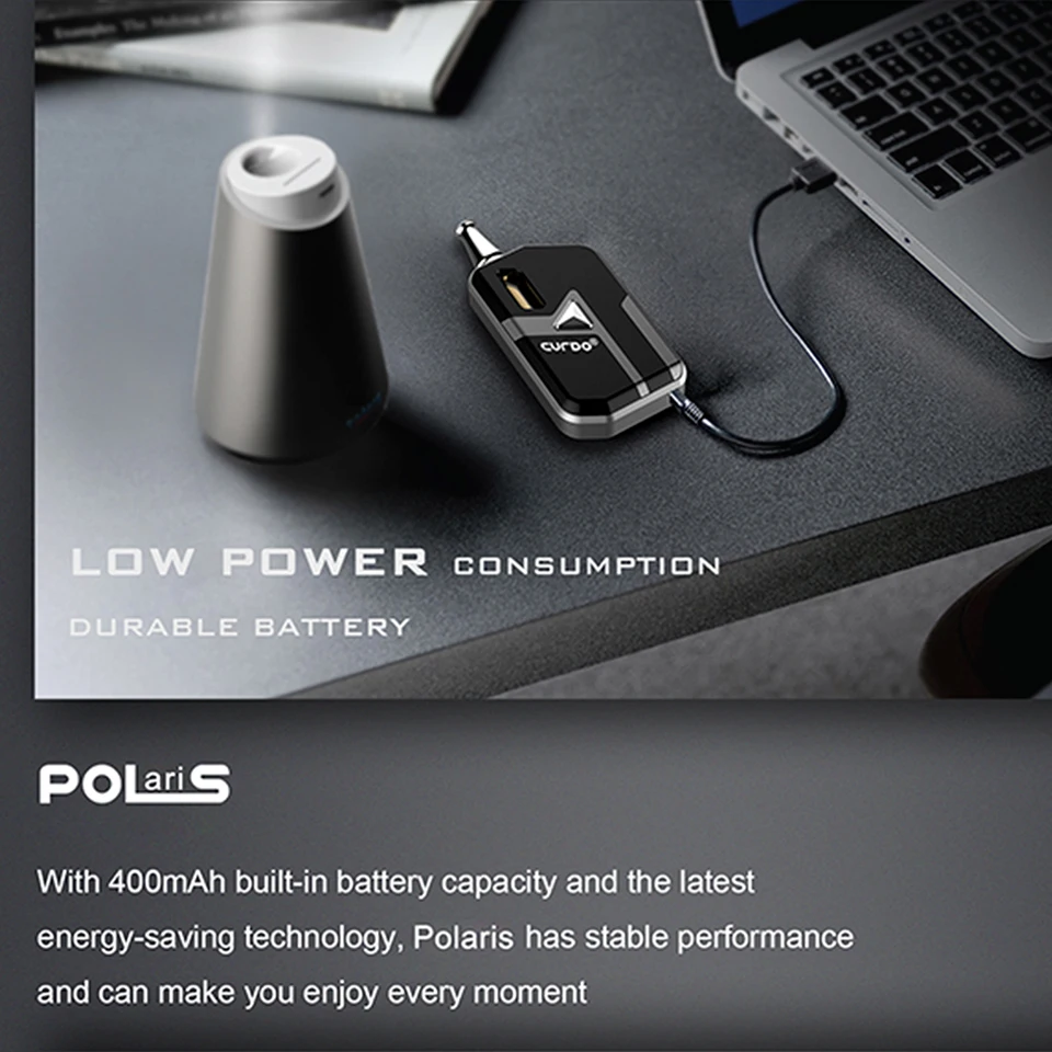 Free Gift!! 2019 new original CURDO Polaris kit electronic cigarette with Ceramic Core Warm up function vaporizador VS avp pod (7)