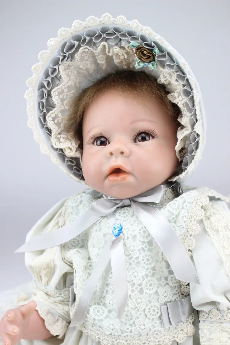 22'' silicone reborn babies Dolls For Sale Children Hobbies Baby Alive