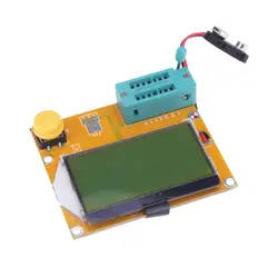 ЖК-дисплей Подсветка ESR метр LCR привело Транзистор тестер Диод Триод Емкость диагностический инструмент MOS PNP/NPN 128*64 электронная DIY Kit