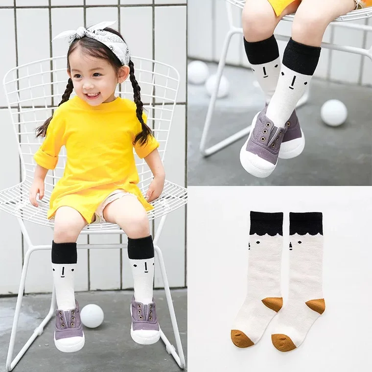 New autumn socks Kids Long Socks Knee High toddler Girls Boot Sock Leg