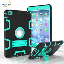 Новинка 2017 года дети Безопасный чехол для Apple iPad мини 1 2 3 7.9 Планшеты PC Панцири противоударный Heavy Duty Силиконовый Футляр обложка + Стилусы ручка + Плёнки