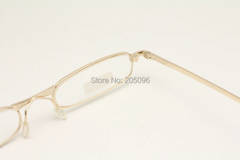 926 сплав fullrim пружинная петля простые линзы долгие люди очки для чтения с плоским алюминиевым держателем для пресбиопии