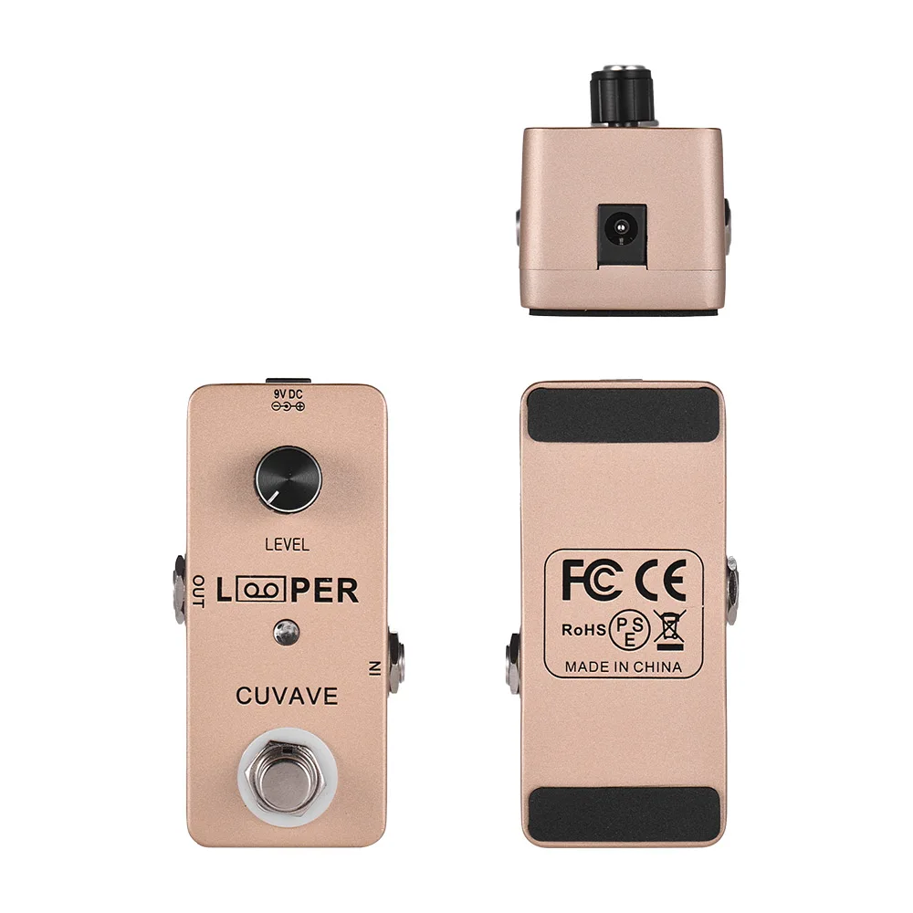 Мини педаль для гитары Looper петля Макс. 5 минут записи неограниченное время
