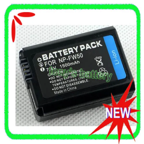 NP FW50 Battery for Sony NEX 3FK NEX F3 NEX 6 NEX 5N ILCE 5000 ILCE