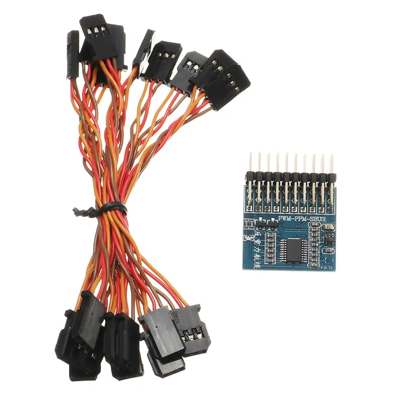 Najtaniej Tarot 8 kanałowy moduł konwersji sygnału PWM PPM SBUS DBUS S BUS D BUS Pixhawk dla multicoptera Drone DIY części zamienne