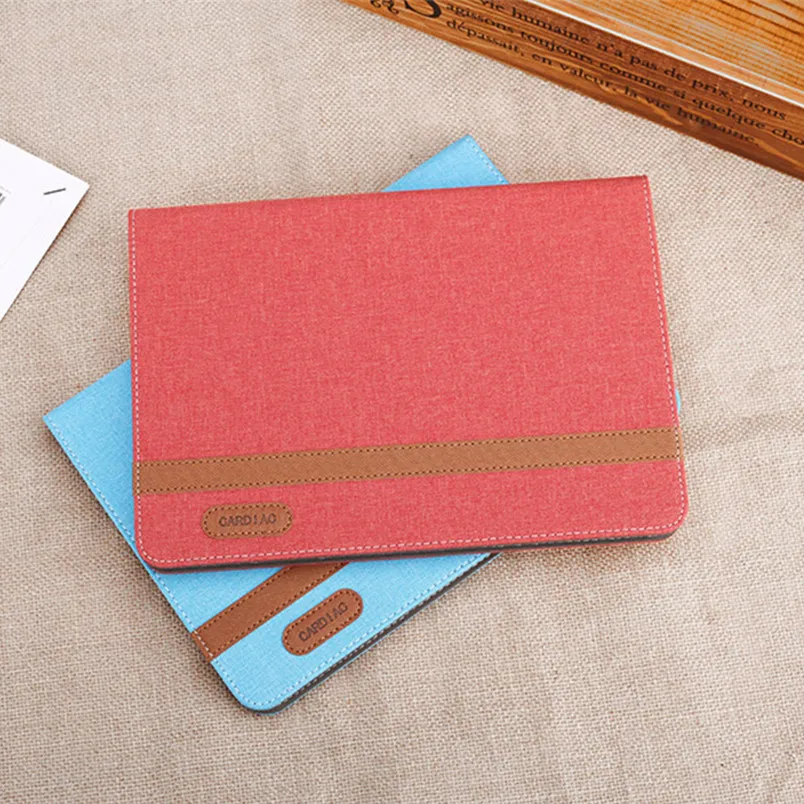 

For iPad 2 3 4 Tablet Cases PU Leather Flip Stand Card Canvas Smart Cover Protective Shell Auto Wake Up/Sleep For Apple iPad 234