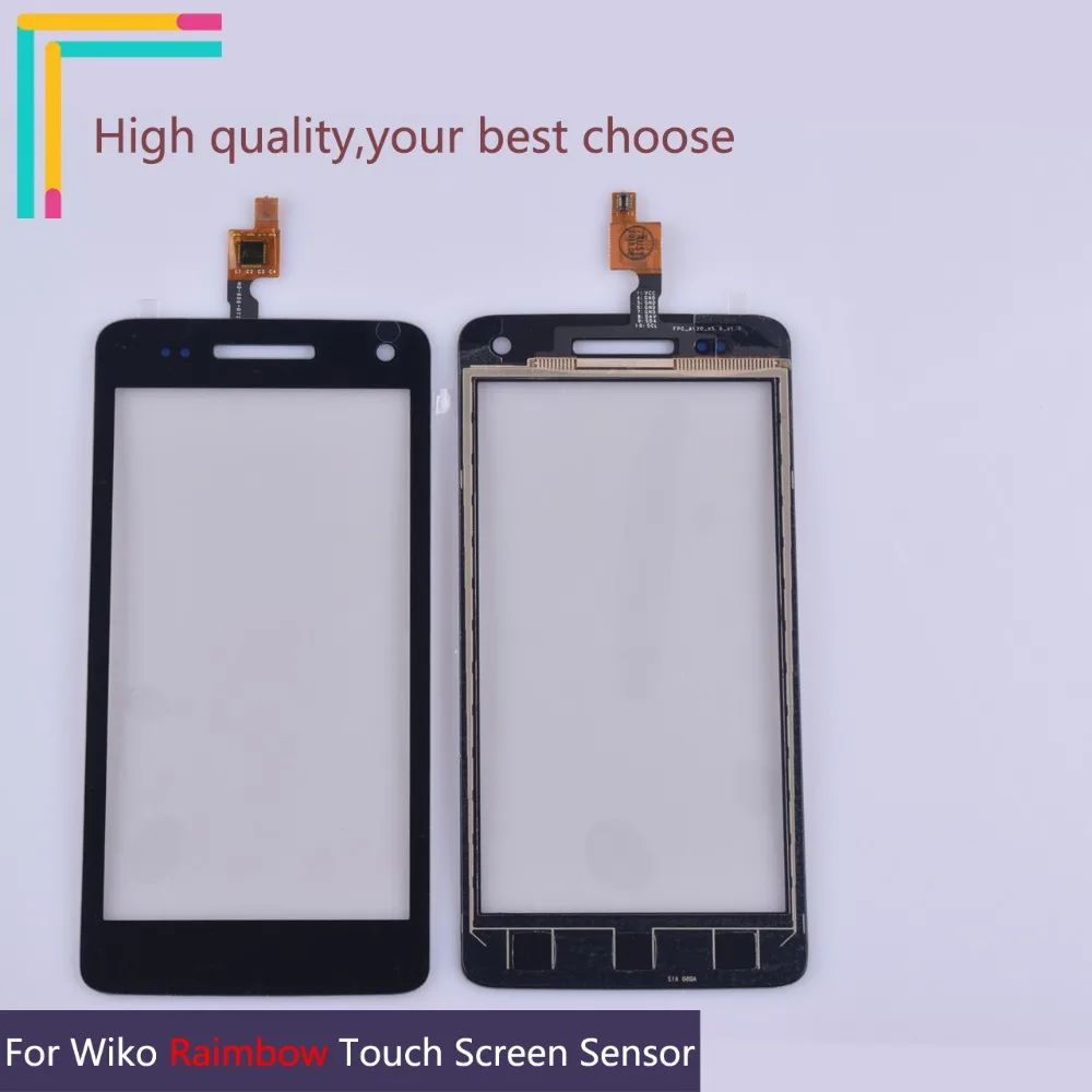 Новый Радужный сенсорный экран для Wiko дигитайзер сенсор внешнее Переднее стекло