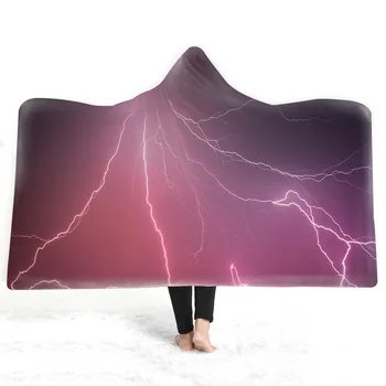 

2019 New Hat Blanket Cloak Starry Winter Children's Blanket Warm Thickening Gorgeous Starry New Beach Towel Fleece Blanket