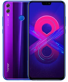 Новый подлинный Смартфон Honor 8X телефона 4 Гб оперативная память 64 Встроенная HiSilicon Kirin 710 Восьмиядерный отпечаток пальца распознавания Android 8,1