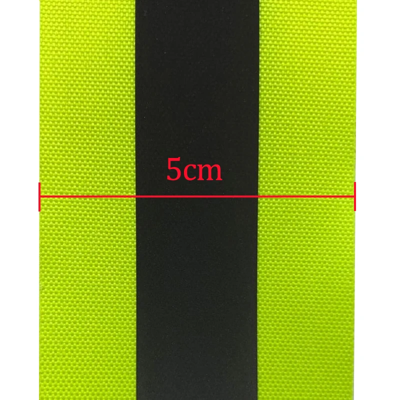Fluorescent yellow&Fluorescent orange Warning Tape For Safety Clothes Sewing On