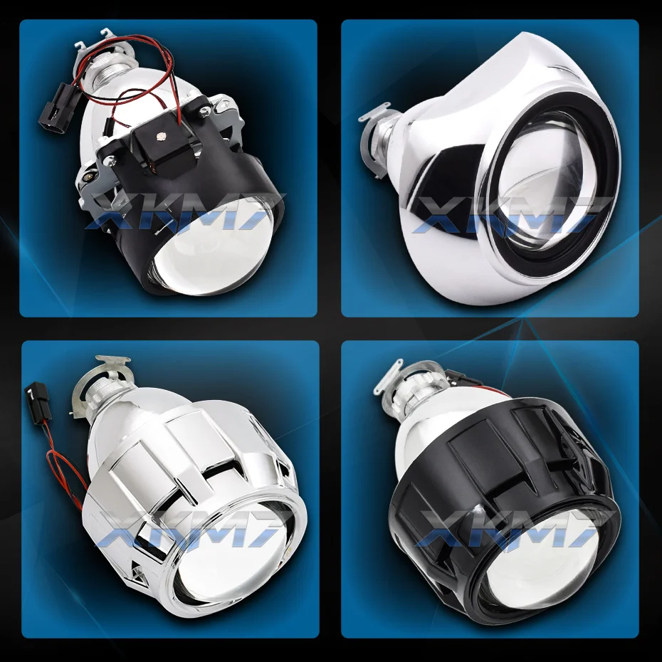 Би-ксеноновые линзы для проектора, фары, линзы Mini 2,5 WST 8,0, H1 HID ксеноновая лампа для H7 H4 9005 9006, автомобильные аксессуары, модифицированные DIY