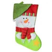 Рождественские чулки; носки Санта-Клауса; подарок для детей; сумка для конфет; Рождественское украшение для дома; Новогоднее украшение на елку - Цвет: 30