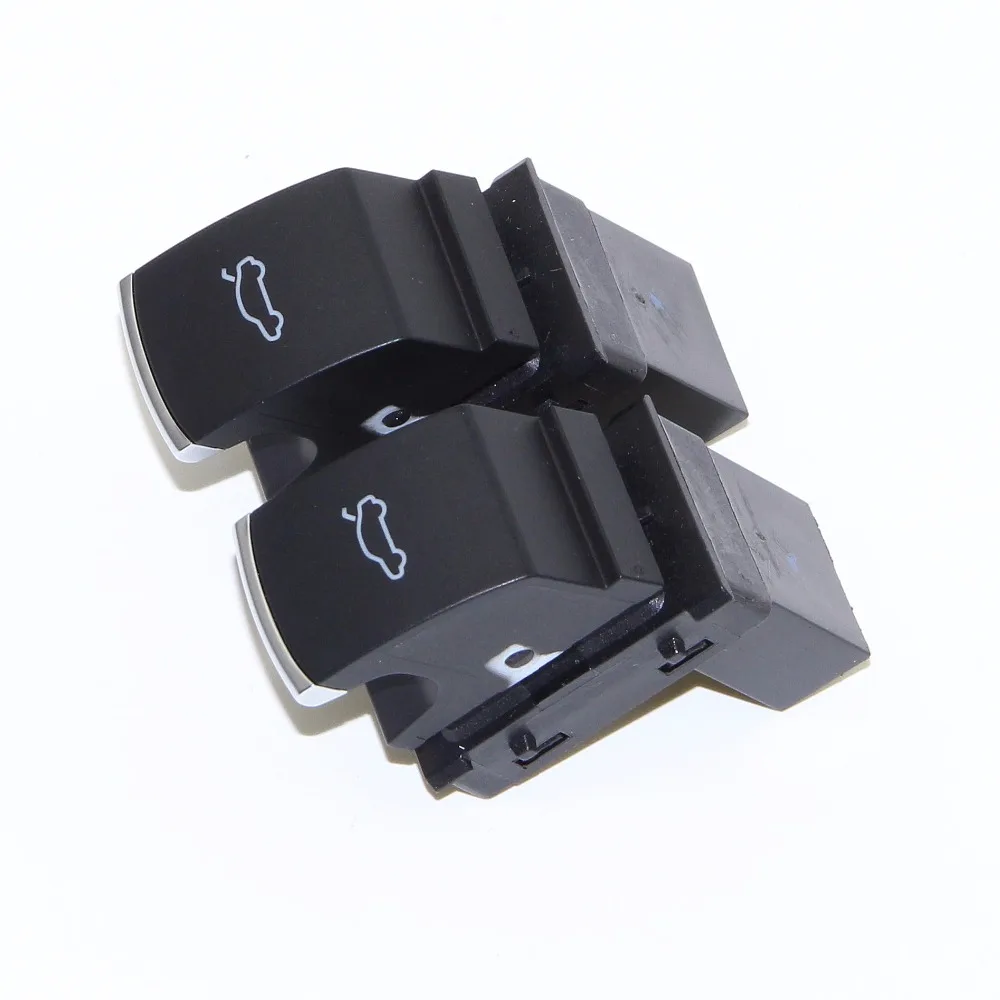 2Pcs New Tailgate Trunk Lid Release Chrome Start up Switch Button For