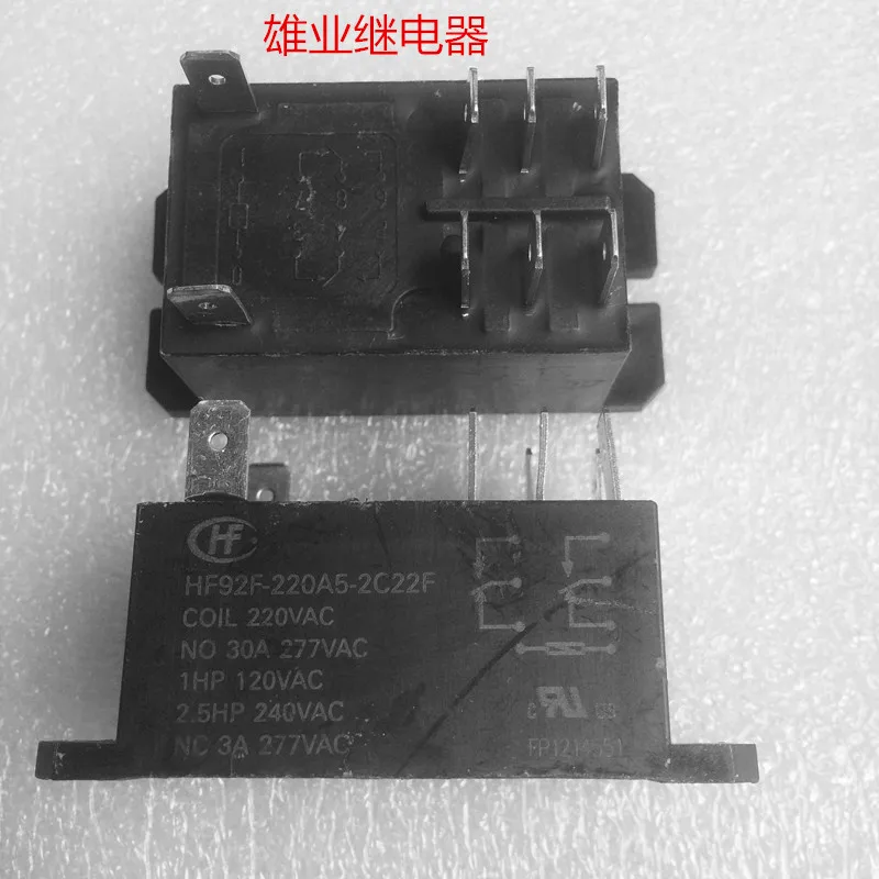 Реле HF92F-220A5-2C22F8PIN 30A277VAC | Обустройство дома
