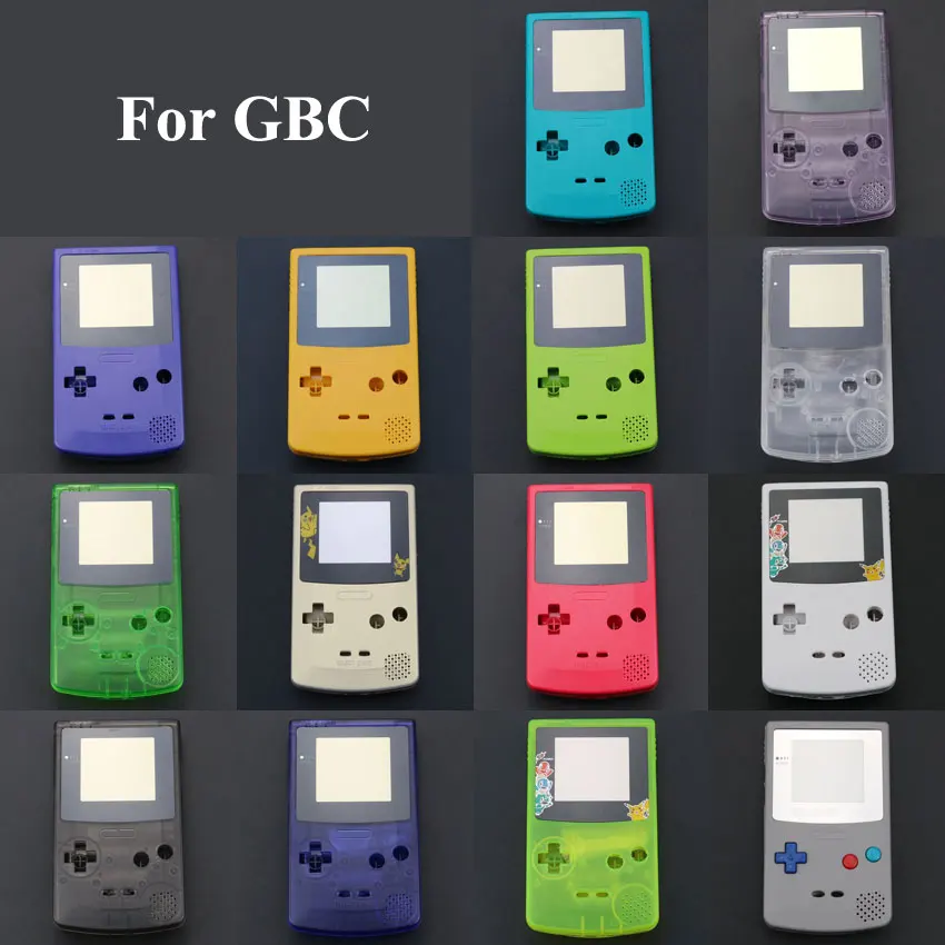 YuXi полный корпус оболочка Крышка для nintendo Gameboy цвет Замена для GBC контроллер пластиковый чехол