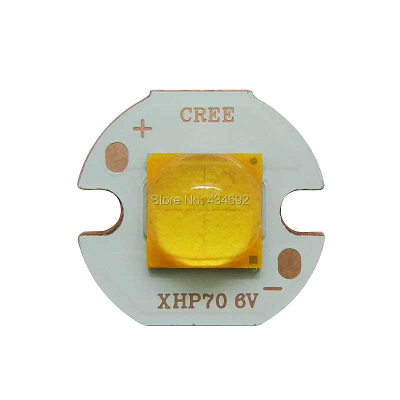 NEW Cree XHP70 6500K N4-1B on 12V 2400mA SinkPad-II 20mm Copper Base 1pcs 
