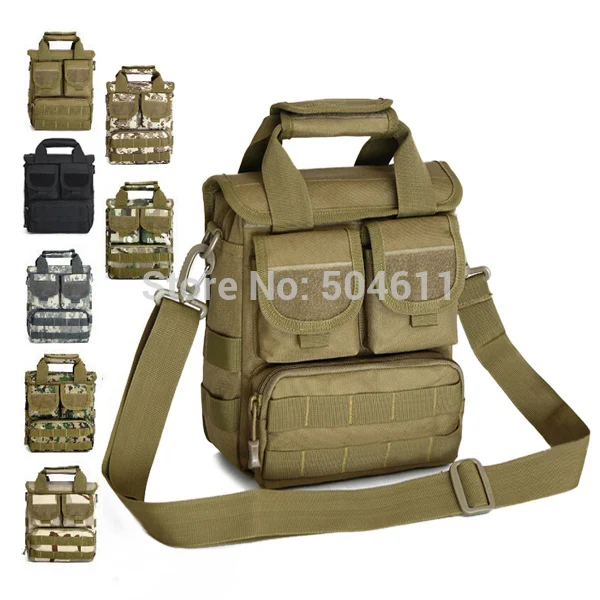 

EBOYU High Quality Men Women Army Fans Tactical Single Shoulder Bags Handbags