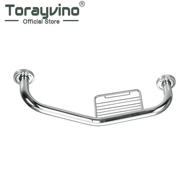 MONITE New Free Stainless Steel 6309 Bathtub Handrails Bathroom Safety Grab Bar Shower Chrome