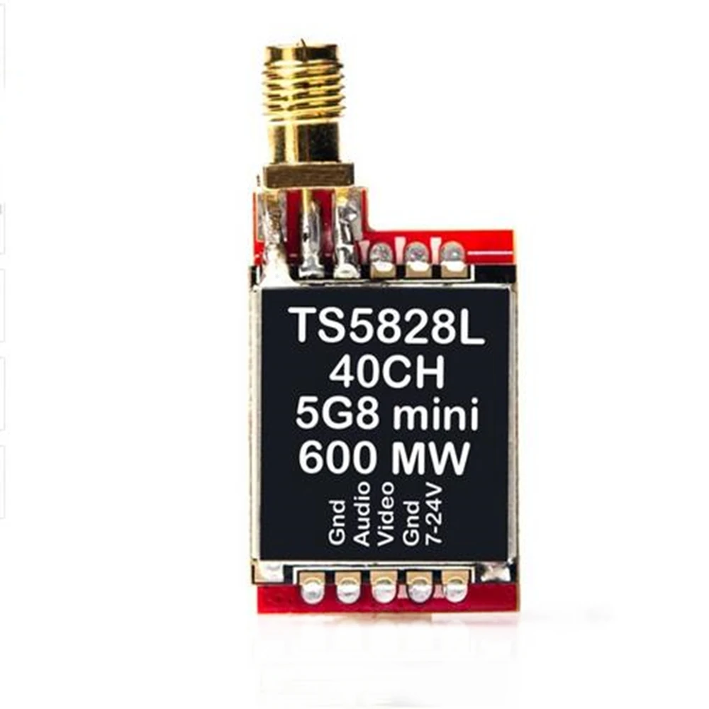 TS5823L/TS5828L 5 8G 40CH 200 МВт/600 мВт мини Аудио Видео AV передатчик Tx для FPV QAV 210 QAVR 220 Дрон