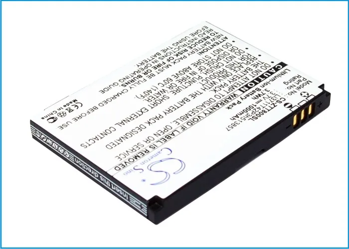 Аккумулятор Cameron Sino 1000 мАч Li3711T42P3h513857 для ZTE C160 C180 C260 C310 C311 C321 G1315 H500 T8 U350 Vodafone P752D|cameron